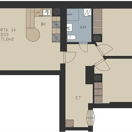 Apartmán Kotimaailma - Keskustakolmio - Haemeenkatu 2 *